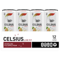 Celsius Live Fit Sparkling Fuji Apple Pear Energy Drink - 12 pk