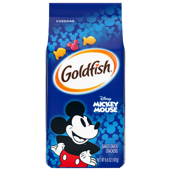 Goldfish Mickey Mouse Cheddar Cheese Crackers