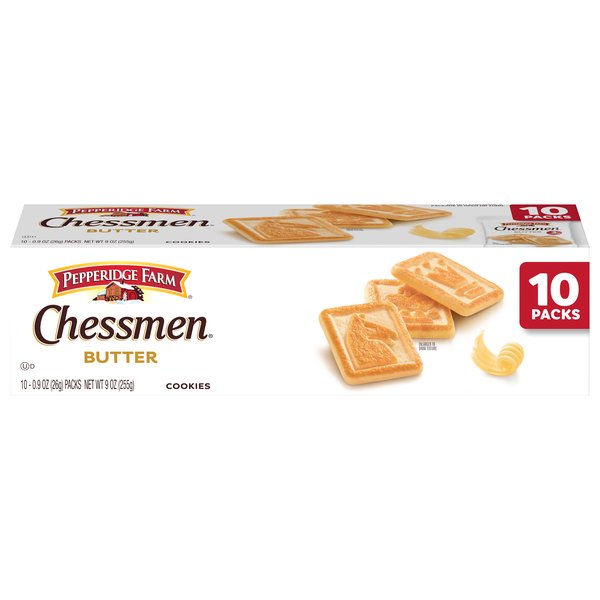 Pepperidge Farm Chessmen Butter Cookies - 10 ct