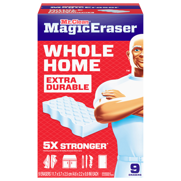 Mr. Clean Magic Eraser Whole Home Extra Durable Sponges