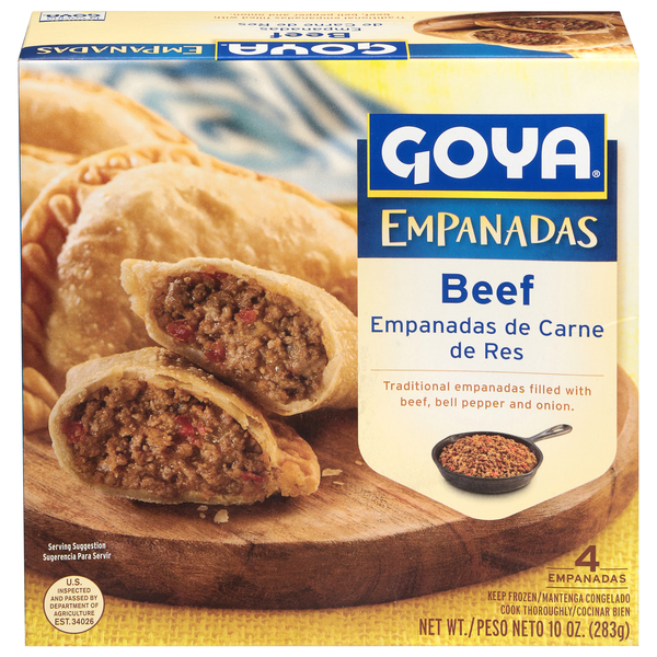 Goya Beef Empanadas - 4 ct Frozen
