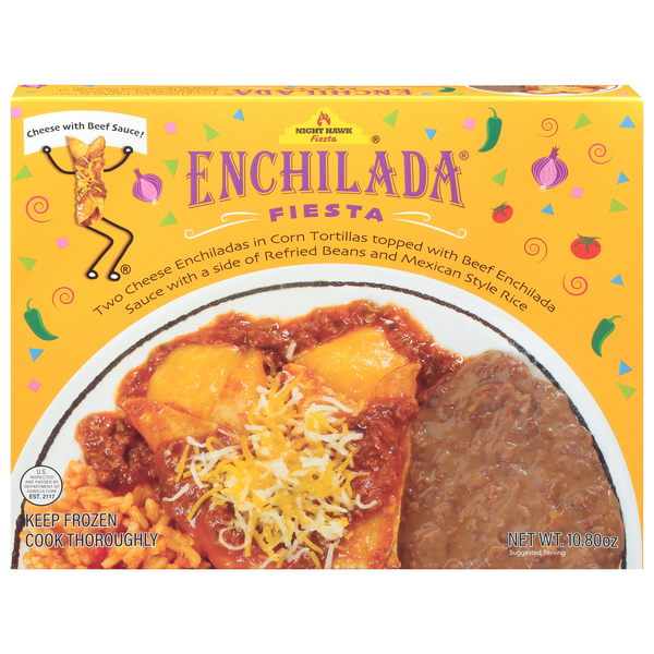 Night Hawk Fiesta Enchilada Frozen Meal