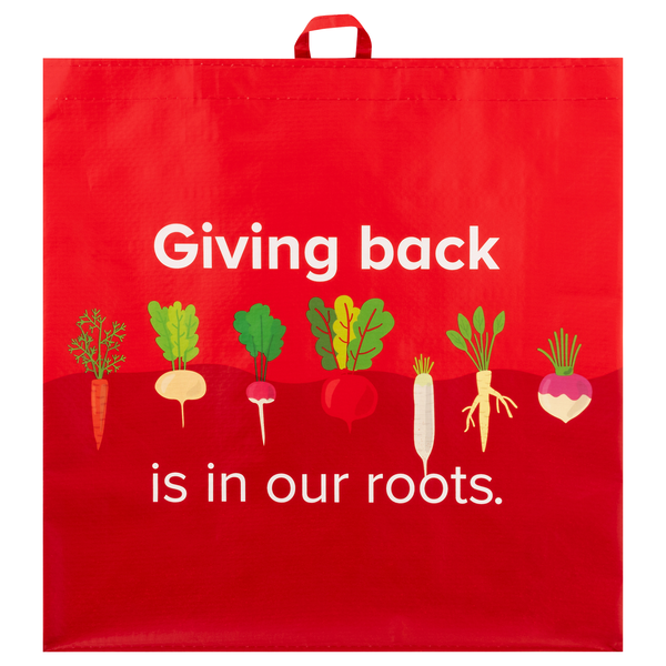 Giant Martins Giving Back is in Our Roots Reusable Bag