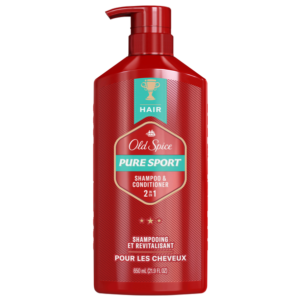 Old Spice Pure Sport 2-in-1 Shampoo & Conditioner