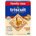 Triscuit Roasted Garlic Whole Grain Wheat Crackers Family Size