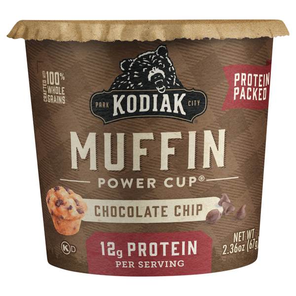 Kodiak Protein-Packed Chocolate Chip Muffin Power Cup