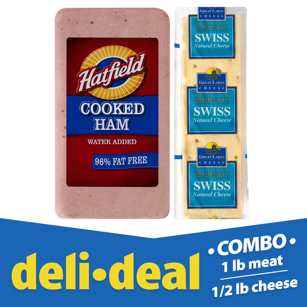 Deli Deal Hatfield Ham & Great Lakes Swiss Cheese