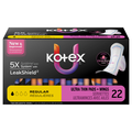U by Kotex Leakshield Ultra Thin Regular Pads + Wings