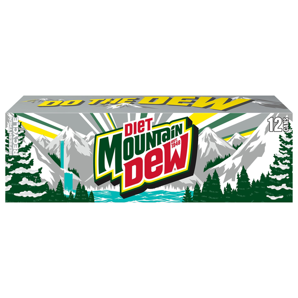 Diet Mtn Dew Original Soda - 12 pk