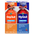 Vicks DayQuil & NyQuil Cold & Flu Relief Liquid - 2 ct