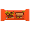 Reese's Milk Chocolate Peanut Butter Big Cup Candy Full Size - 6 ct