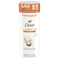 Dove Advanced Care Shea Butter Antiperspirant Deodorant Sticks 2.6oz/2 ct