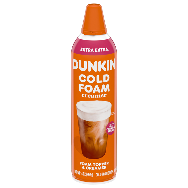 Dunkin' Extra Extra Cold Foam Coffee Creamer