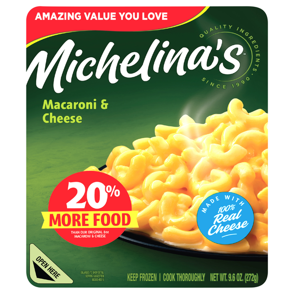Michelina's Macaroni & Cheese Frozen Meal