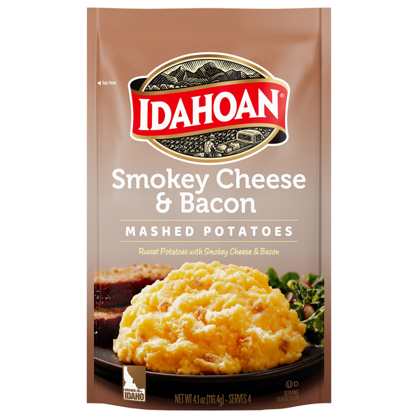 Idahoan Smokey Cheese & Bacon Mashed Potatoes