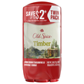 Old Spice Timber w/Sandalwood Antiperspirant Deodorant Stick 2.6oz/2 ct