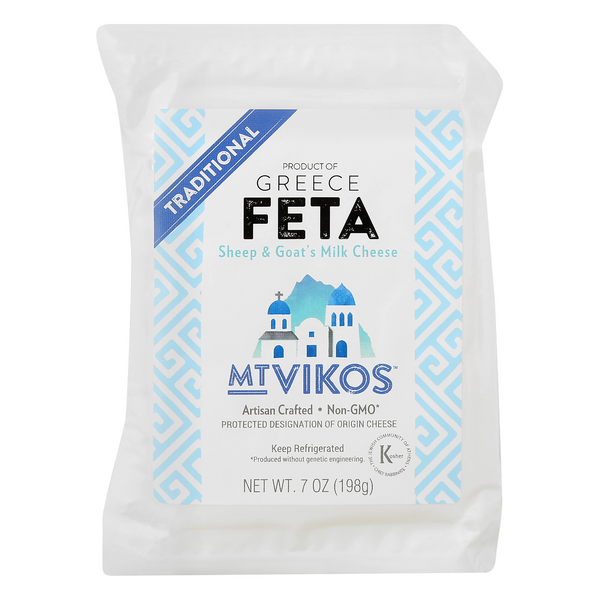 Save on Mt. Vikos Feta Cheese Sheep & Goat's Milk Blend Traditional Order Online Delivery MARTIN'S