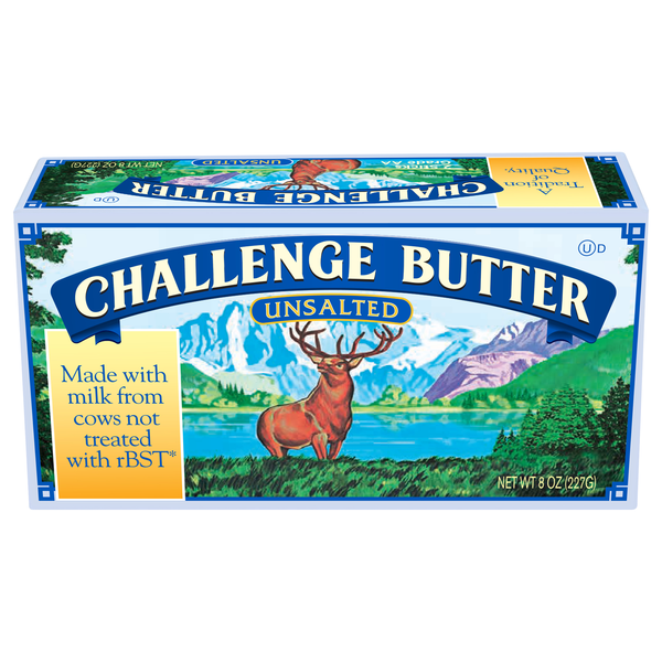 Challenge Unsalted Butter Sticks - 2 ct