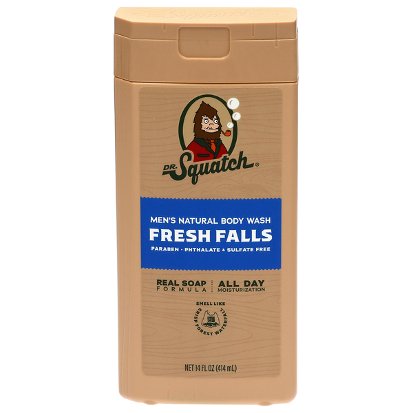 Dr. Squatch Men's Fresh Falls Body Wash