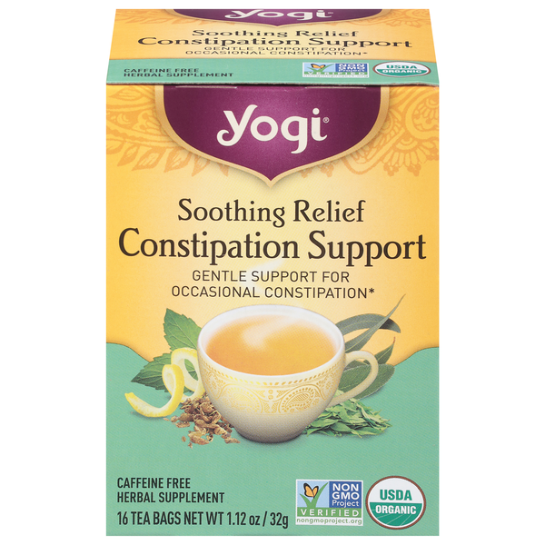 Save on Yogi Soothing Relief Constipation Support Herbal Tea Bags
