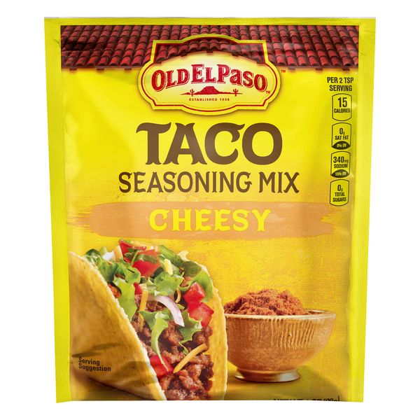 Save on Old El Paso Taco Seasoning Mix Packet Cheesy Order Online Delivery Food Lion