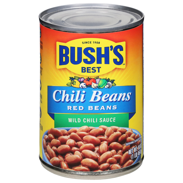 Bush's Best Red Chili Beans in Mild Sauce