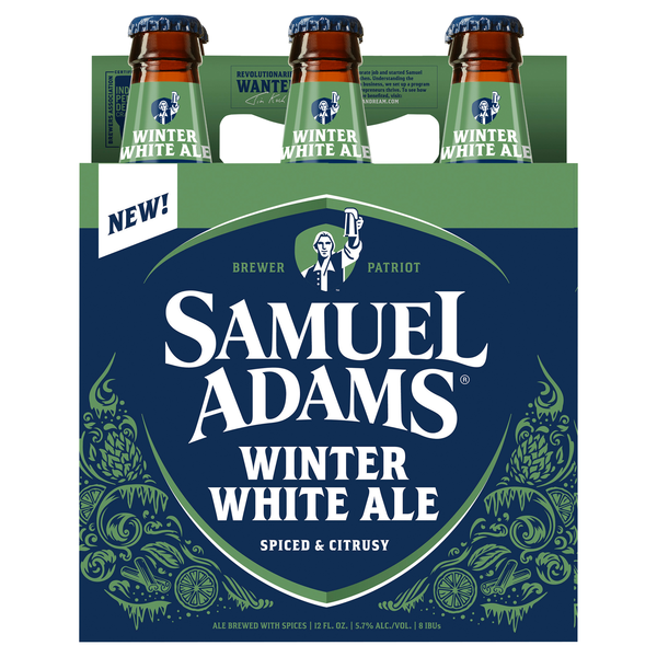 Samuel Adams Winter White Ale Beer - 6 pk