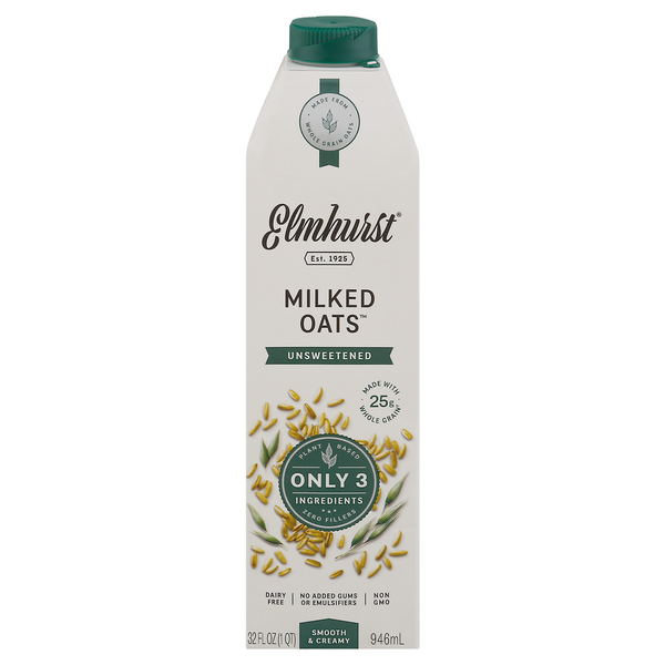 Elmhurst Milked Oats Unsweetened