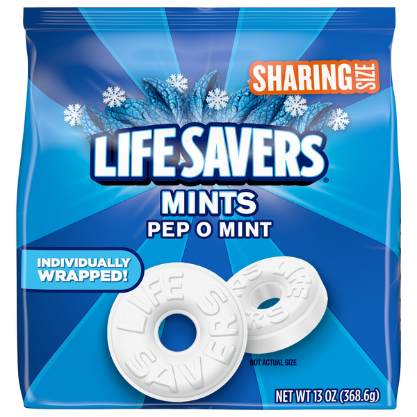 Life Savers Pep O Mint Mints Sharing Size