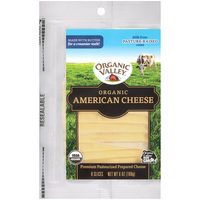 Organic Valley American Cheese Slices - 8 ct