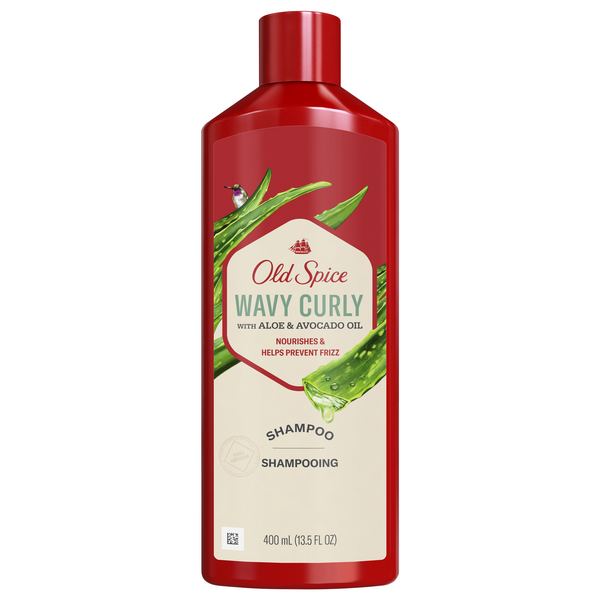Save on Old Spice Wavy Curly Shampoo with Aloe & Avocado Order Online