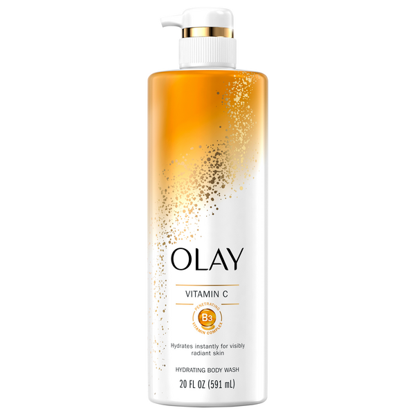 Olay Vitamin C Hydrating Body Wash Pump