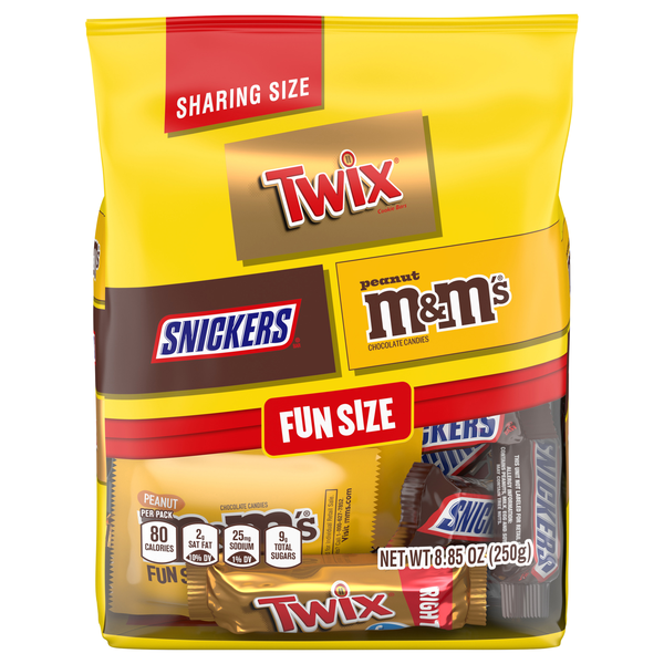 Mars Wrigley Fun Size Chocolate Candy Variety Pack