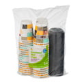 Our Brand Insulated Hot Foam Cups & Lids 12 oz