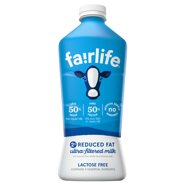 fairlife Lactose Free 2% Reduced Fat Ultra-Filtered Milk