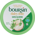 Boursin Dairy Free Plant-Based Garlic & Herbs Cheese Spread Alternative