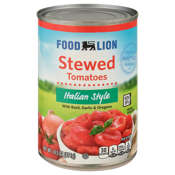 Food Lion Italian Style Stewed Tomatoes