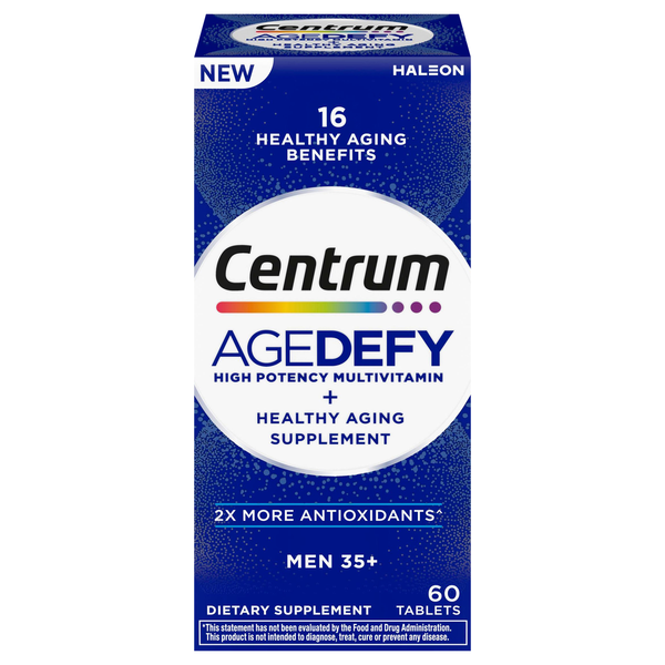 Centrum Men 35 Age Defy Healthy Aging Multivitamin Tablets
