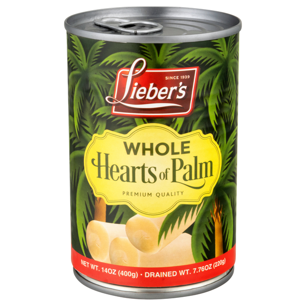 Lieber's Whole Hearts of Palm