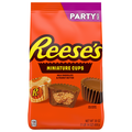 Reese's Miniatures Milk Chocolate Peanut Butter Cups Candy Party Pack