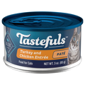 BLUE Tastefuls Natural Pate Turkey & Chicken Adult Wet Cat Food