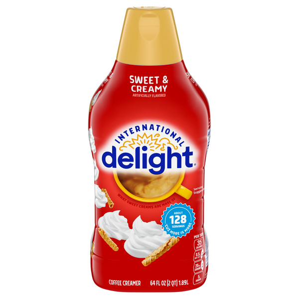 International Delight Sweet & Creamy Flavored Coffee Creamer