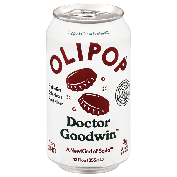 Olipop Doctor Goodwin Prebiotic Soda
