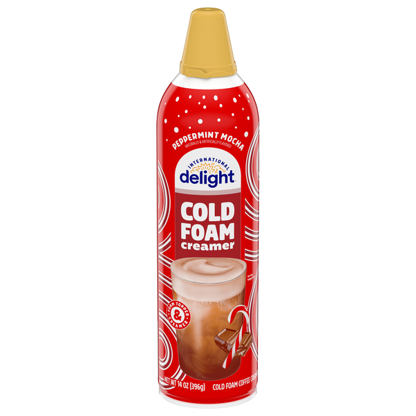 International Delight Peppermint Mocha Cold Foam Coffee Creamer