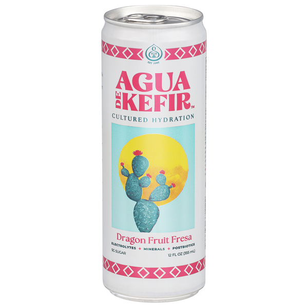 Agua De Kefir Dragon Fruit Fresca Beverage Refrigerated