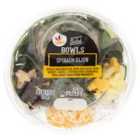 Giant Spinach Dijon Salad Bowl