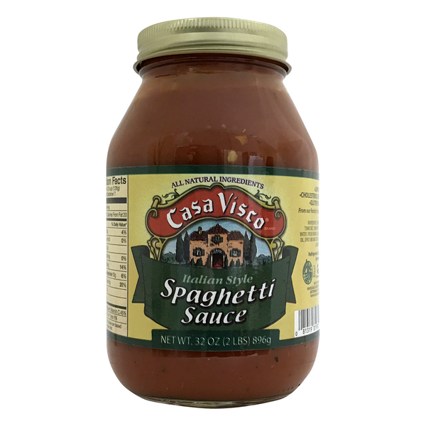 Casa Visco Italian Style Spaghetti Pasta Sauce