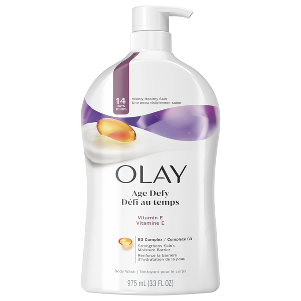Olay Age Defying with Vitamin E Moisturizing Body Wash Pump