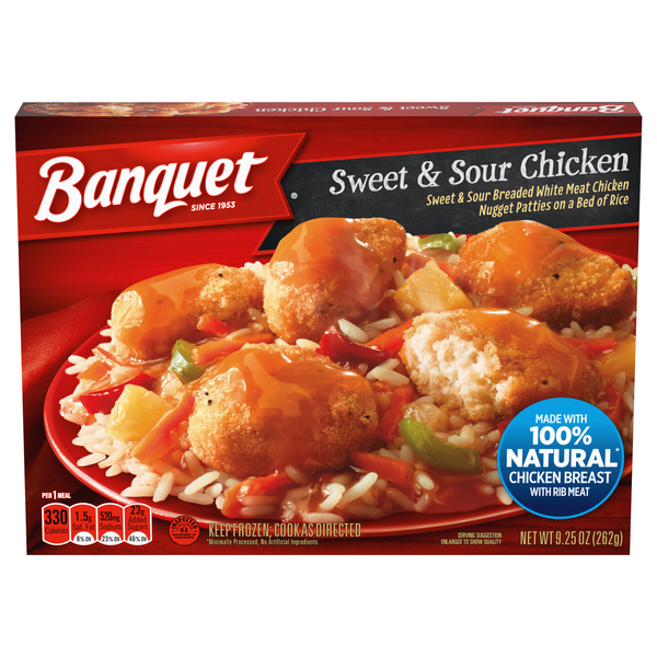 Banquet Sweet & Sour Chicken Frozen Meal