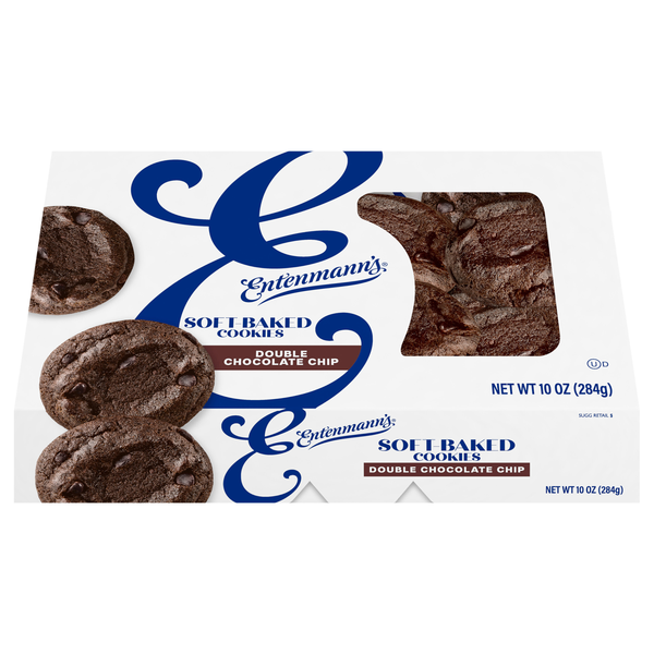 Entenmann's Double Chocolate Chip Soft Baked Cookies